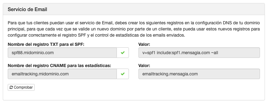 Marca blanca: Email - Mensagia