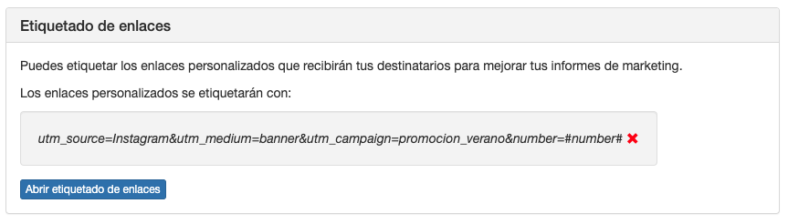 Etiquetado de enlaces en tus campañas inteligentes de email marketing - Mensagia